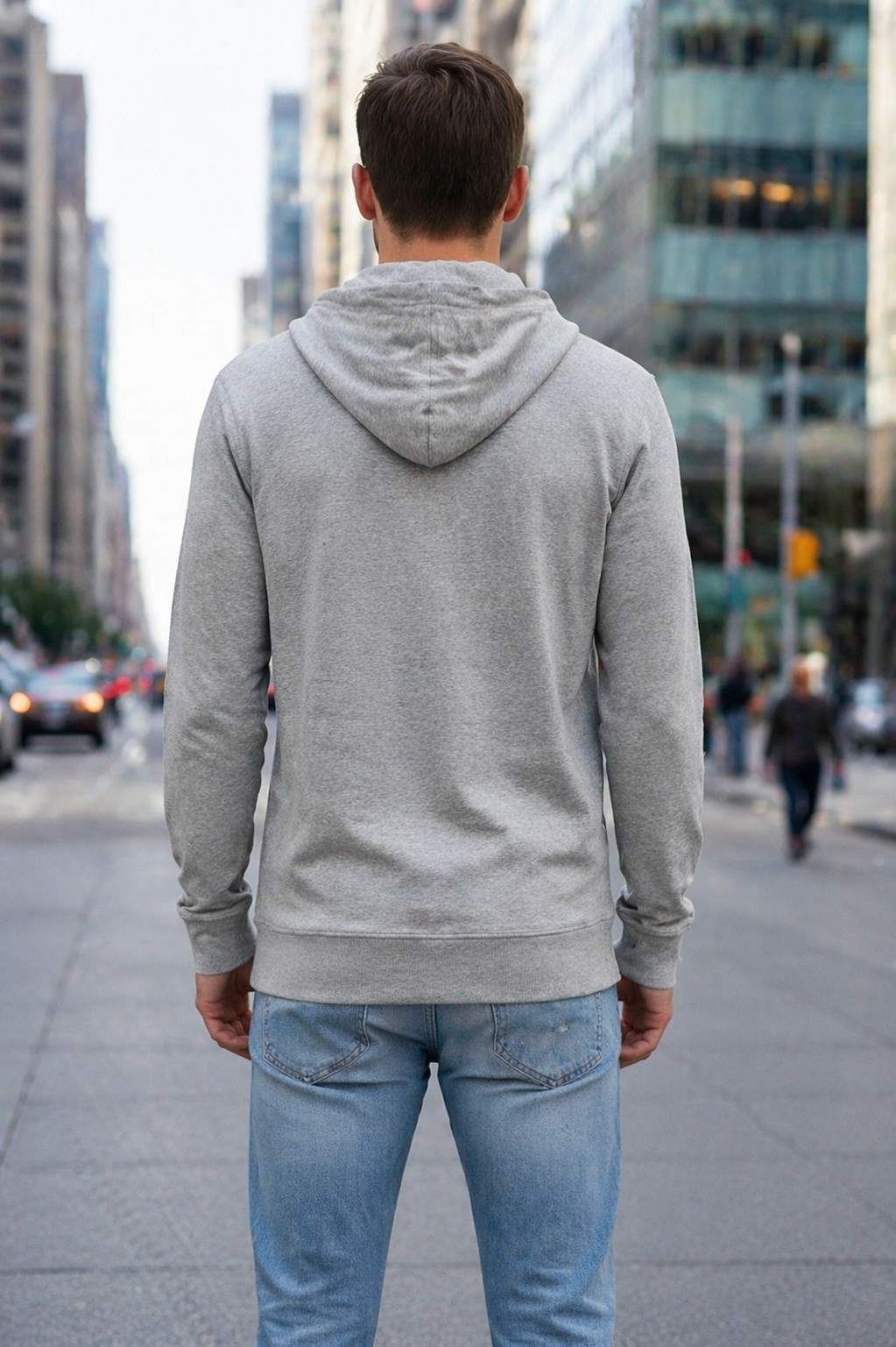 Champion Szürke Zip-Up Hoodie