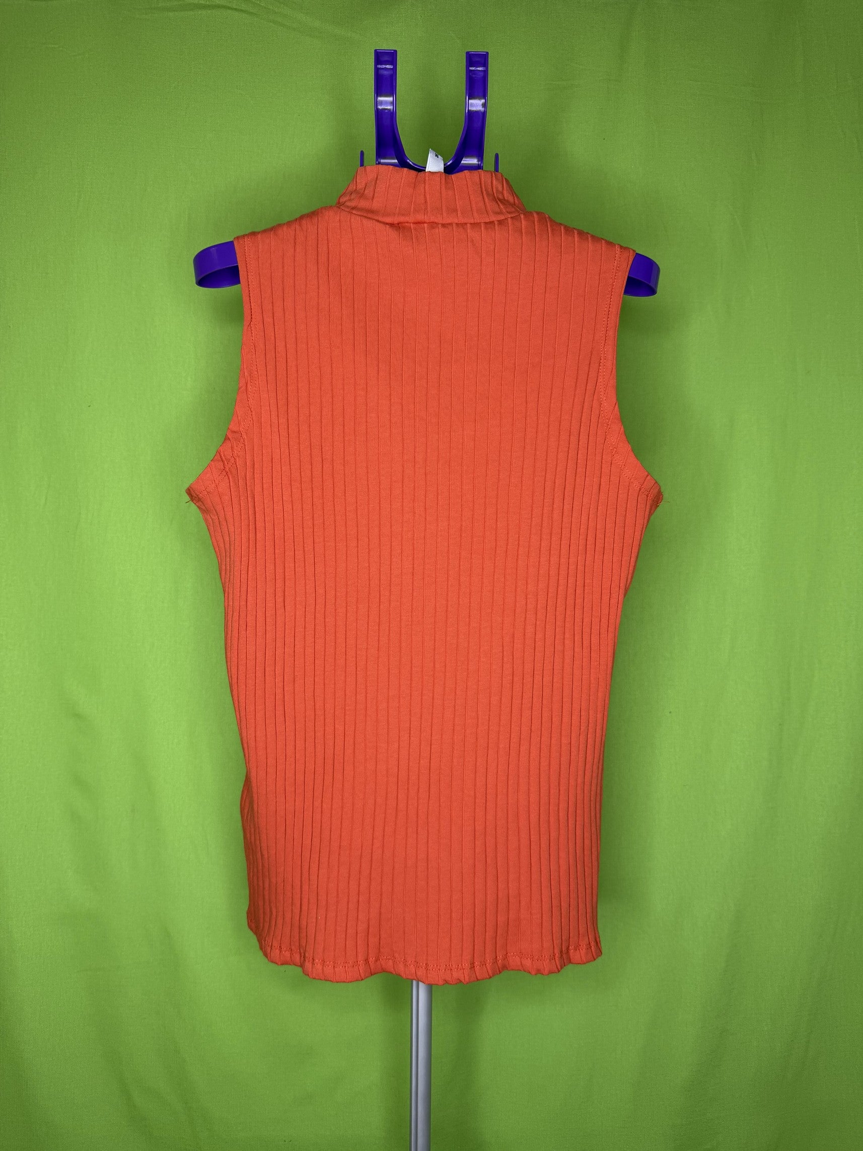 Page One Narancs Bordás Turtleneck Top