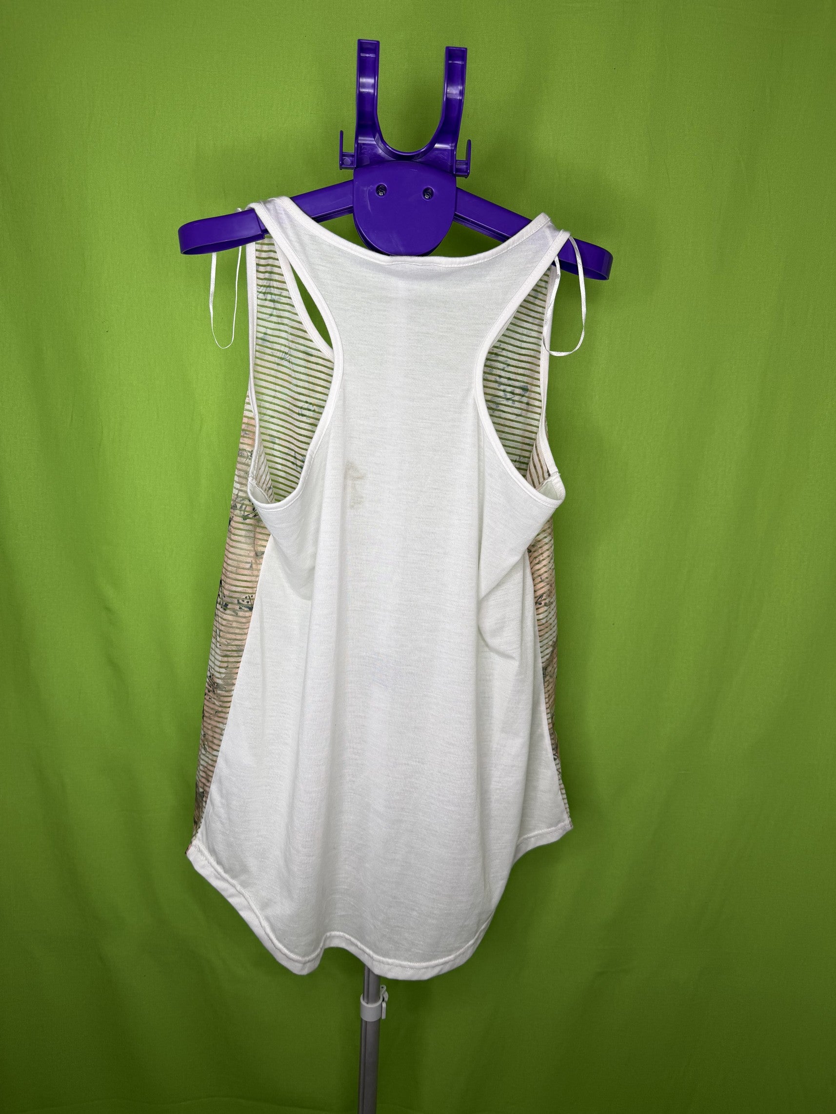Janina Dupla Rétegű Virágos Tank Top