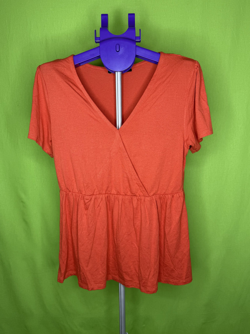 George Narancs Peplum Top