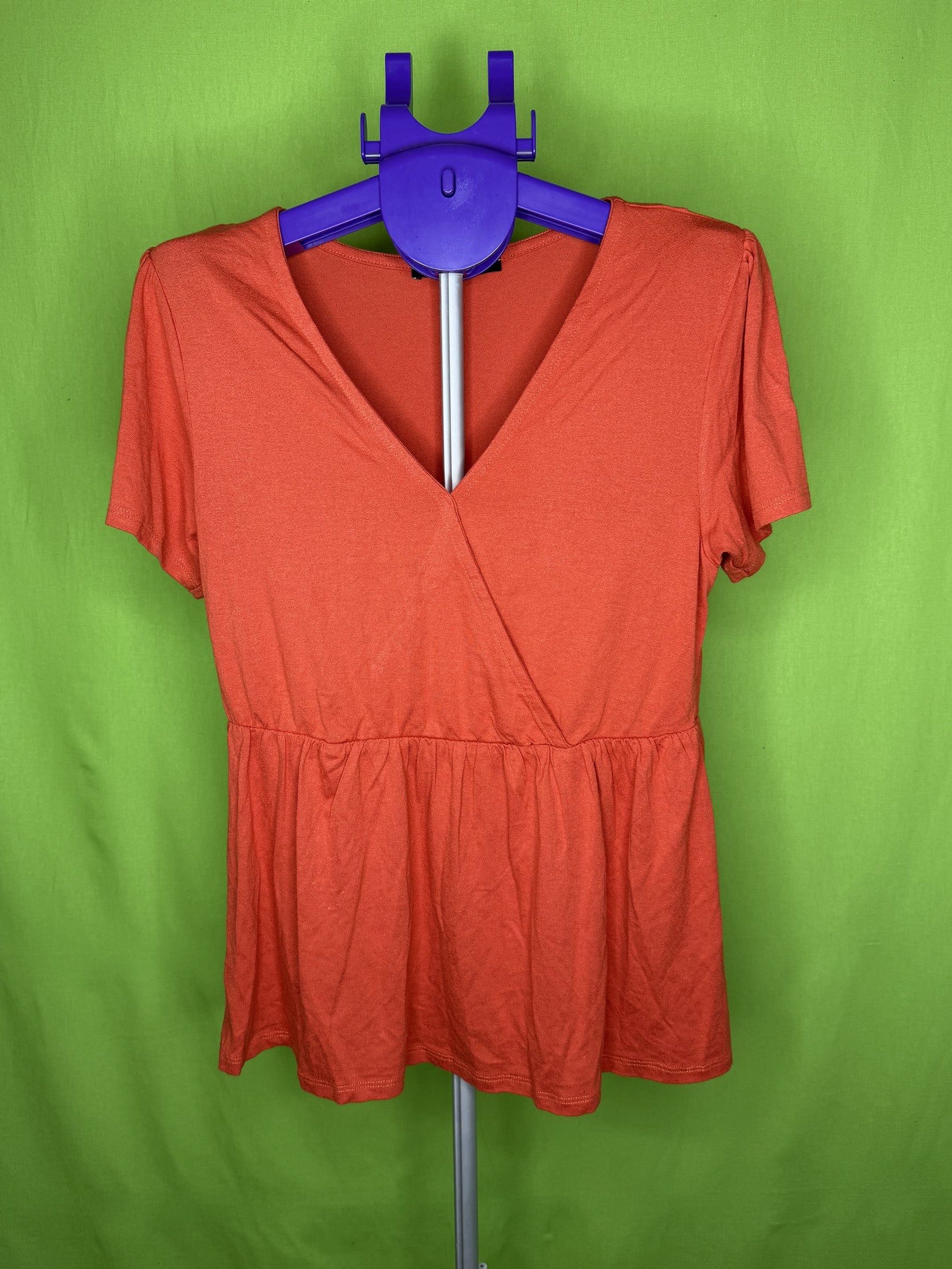 George Narancs Peplum Top