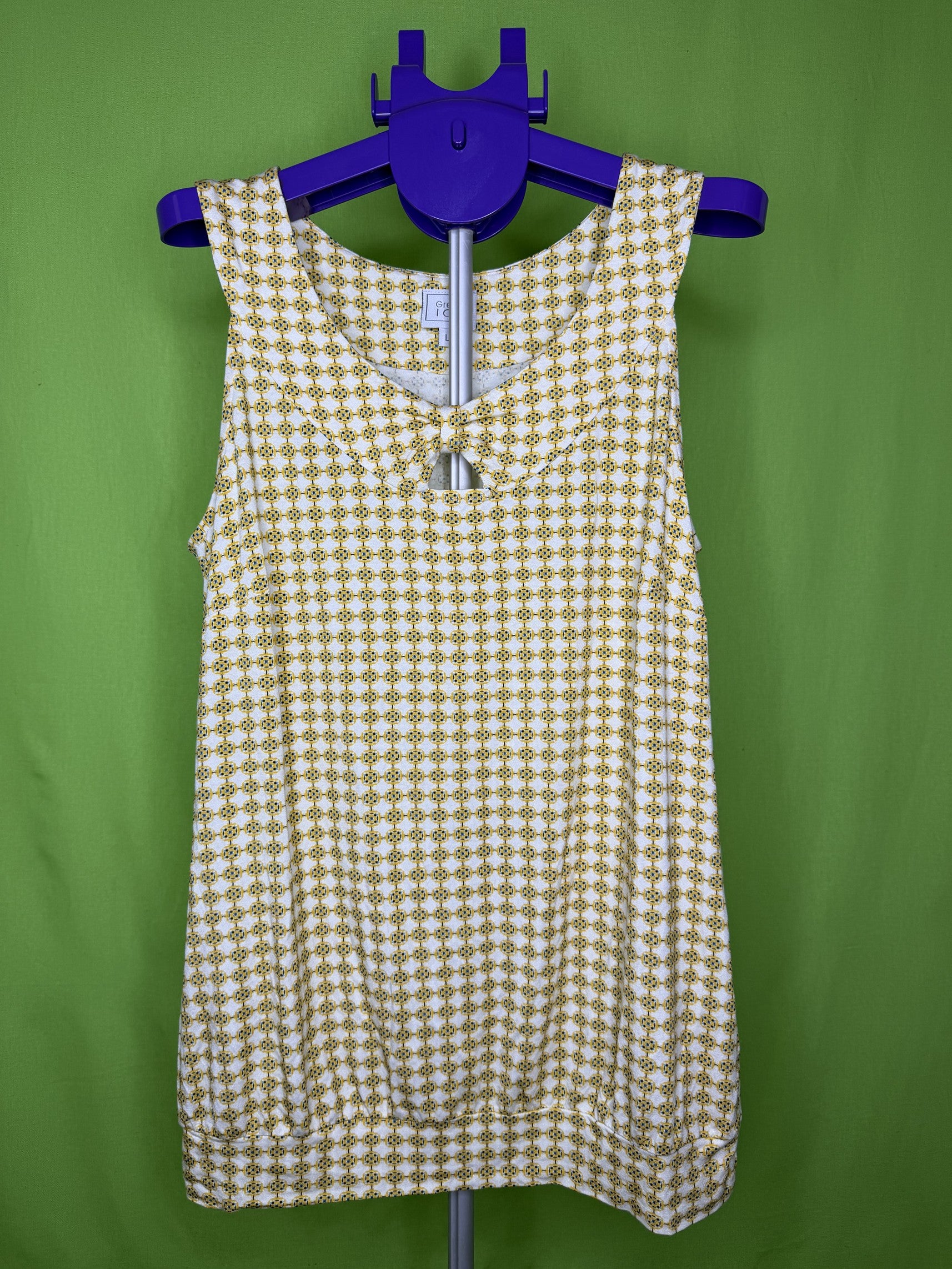 Green ICE Retro Mintás Tunika Top