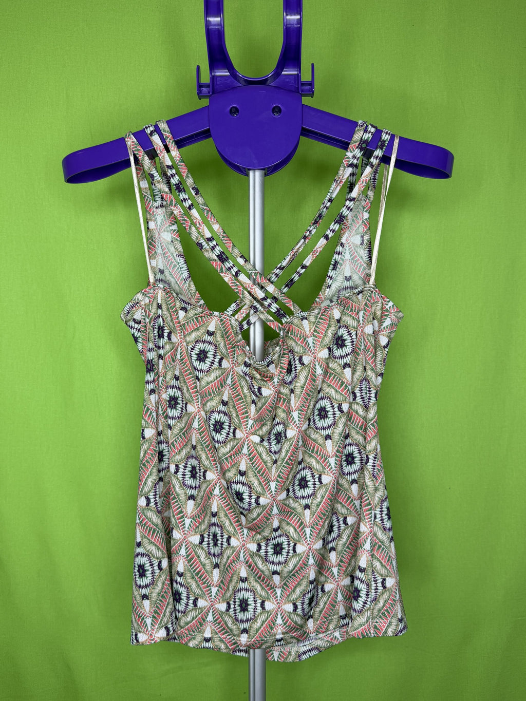 Cache Cache Azték Keresztpántos Tank Top