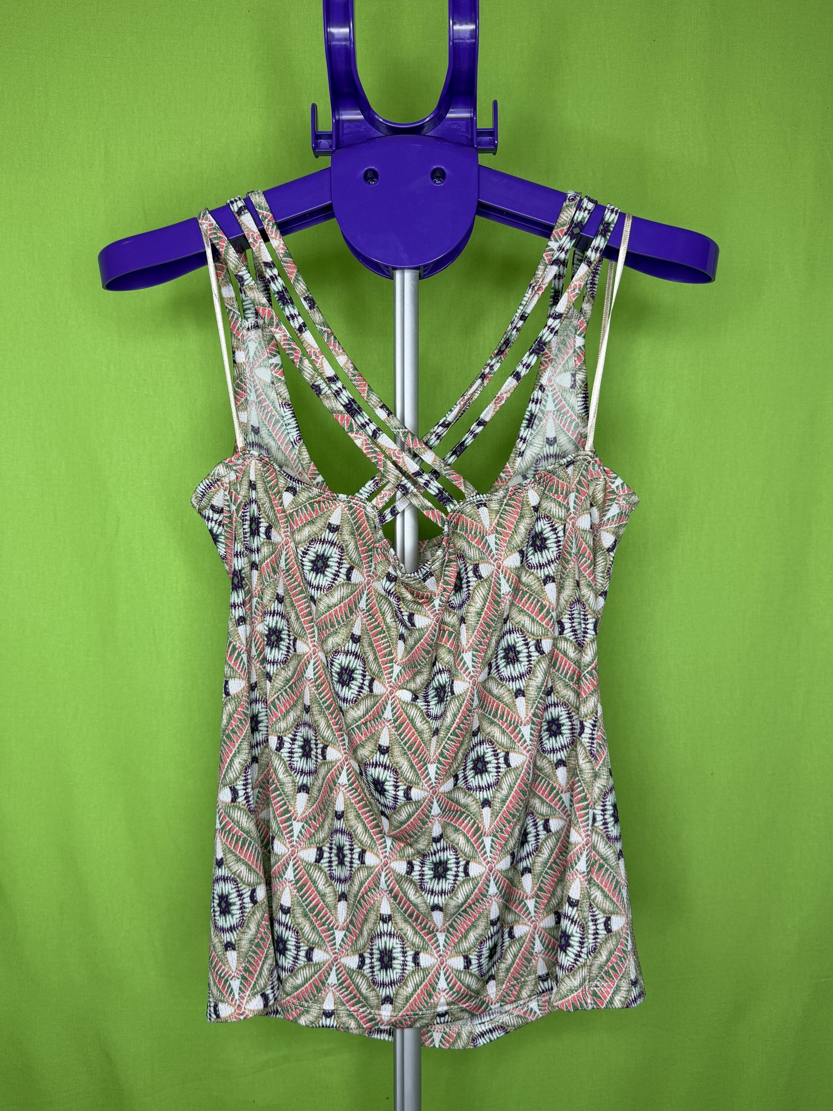 Cache Cache Azték Keresztpántos Tank Top