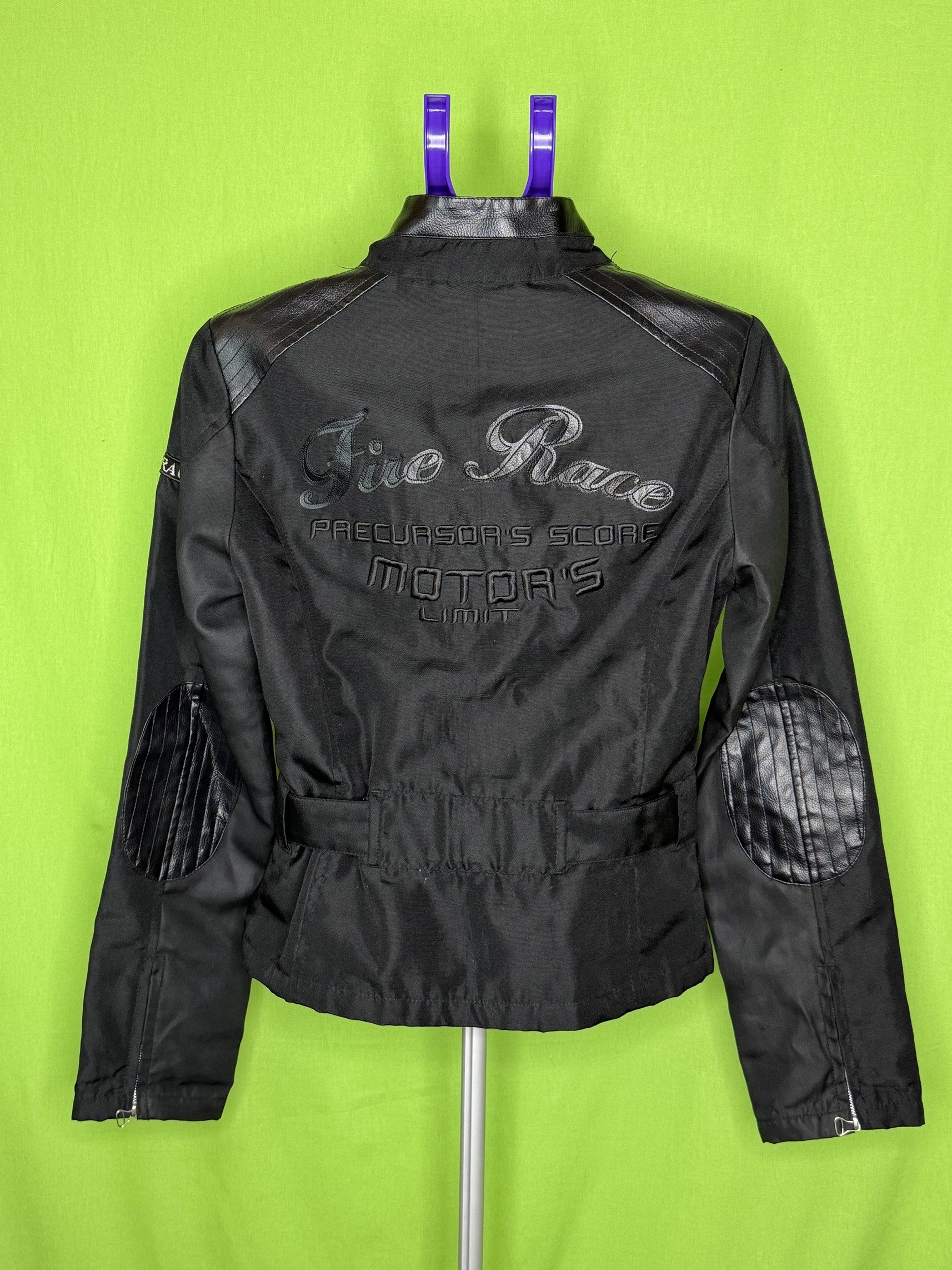 Funky Fire Race Motoros Dzseki – Fekete | S
