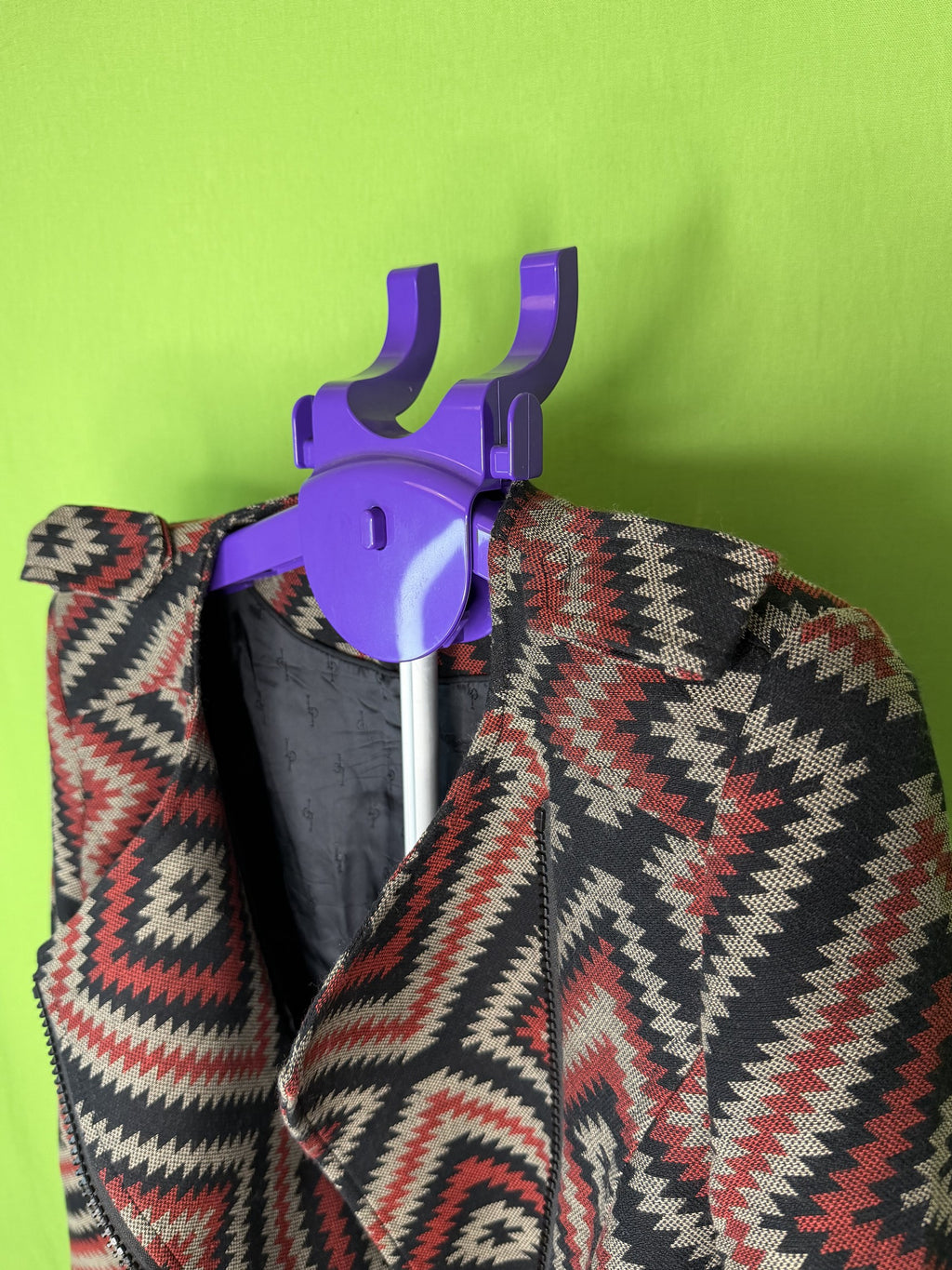 Les Petites Collection Azték Dzseki – Fekete/Bordó | 40