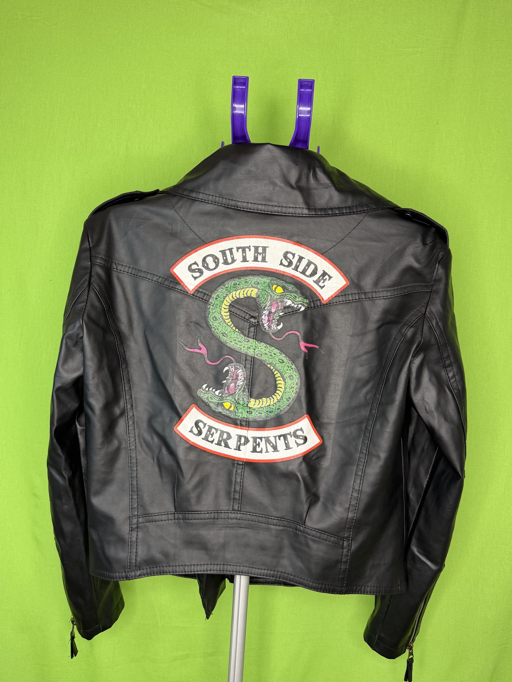 Nian Zhu South Side Serpents Biker Dzseki – Fekete | M