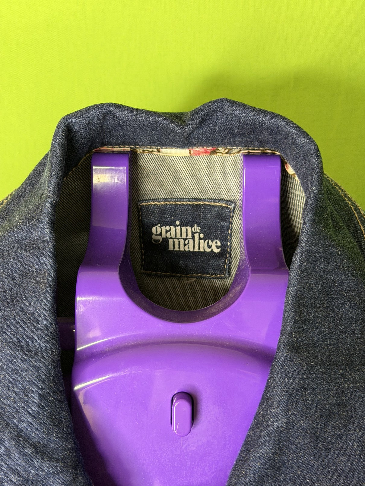 Grain de Malice Rózsa Patch Farmer Dzseki – Szürke