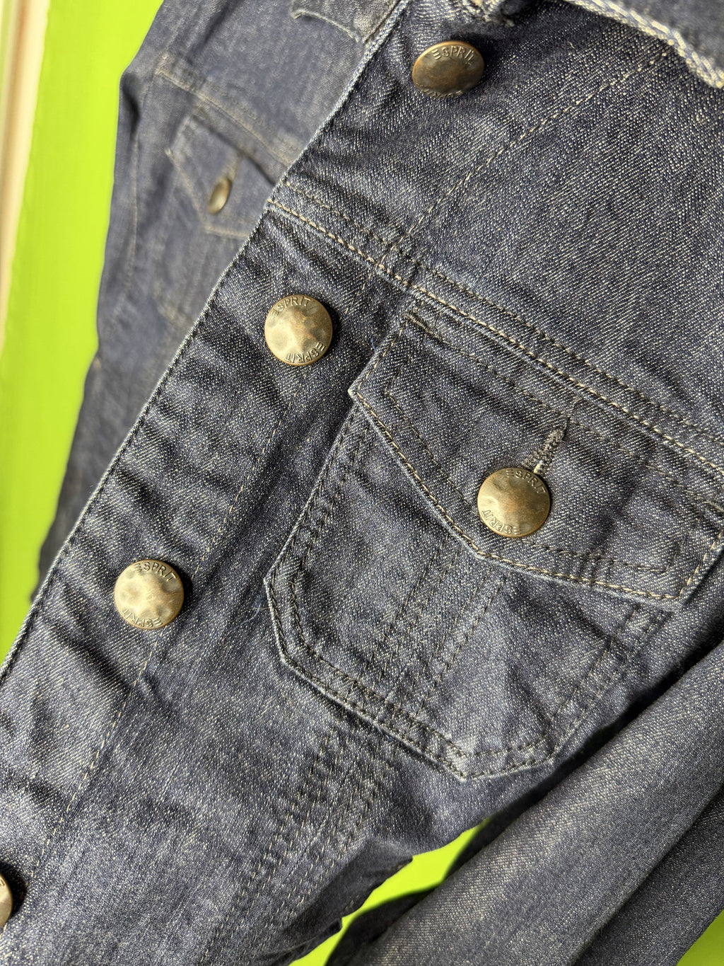 Esprit Organic Cotton Farmer Dzseki – Sötét Indigo | M