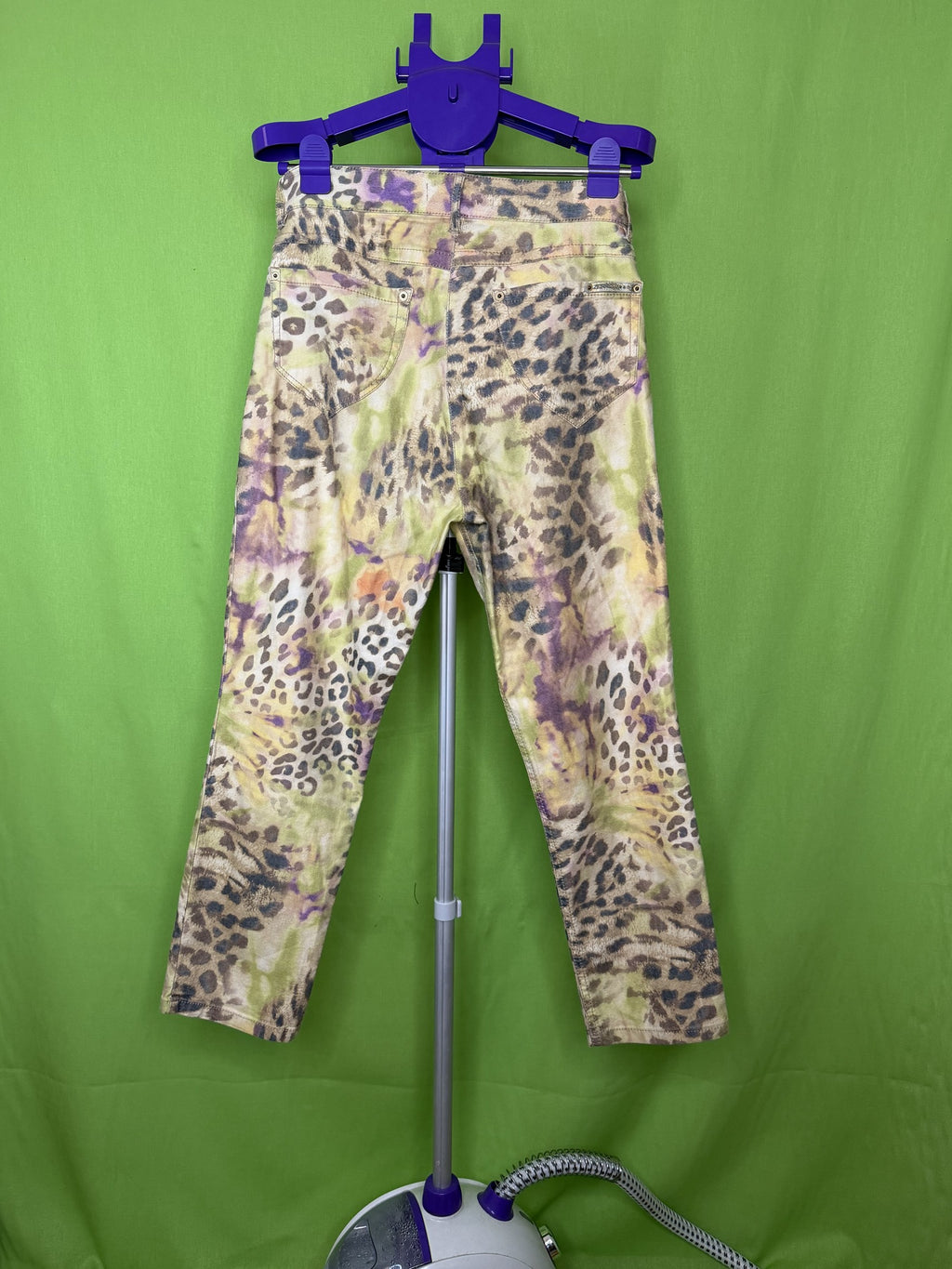 Zerres Jeans Leopárd Tie-Dye Farmer Nadrág – Comfort-S