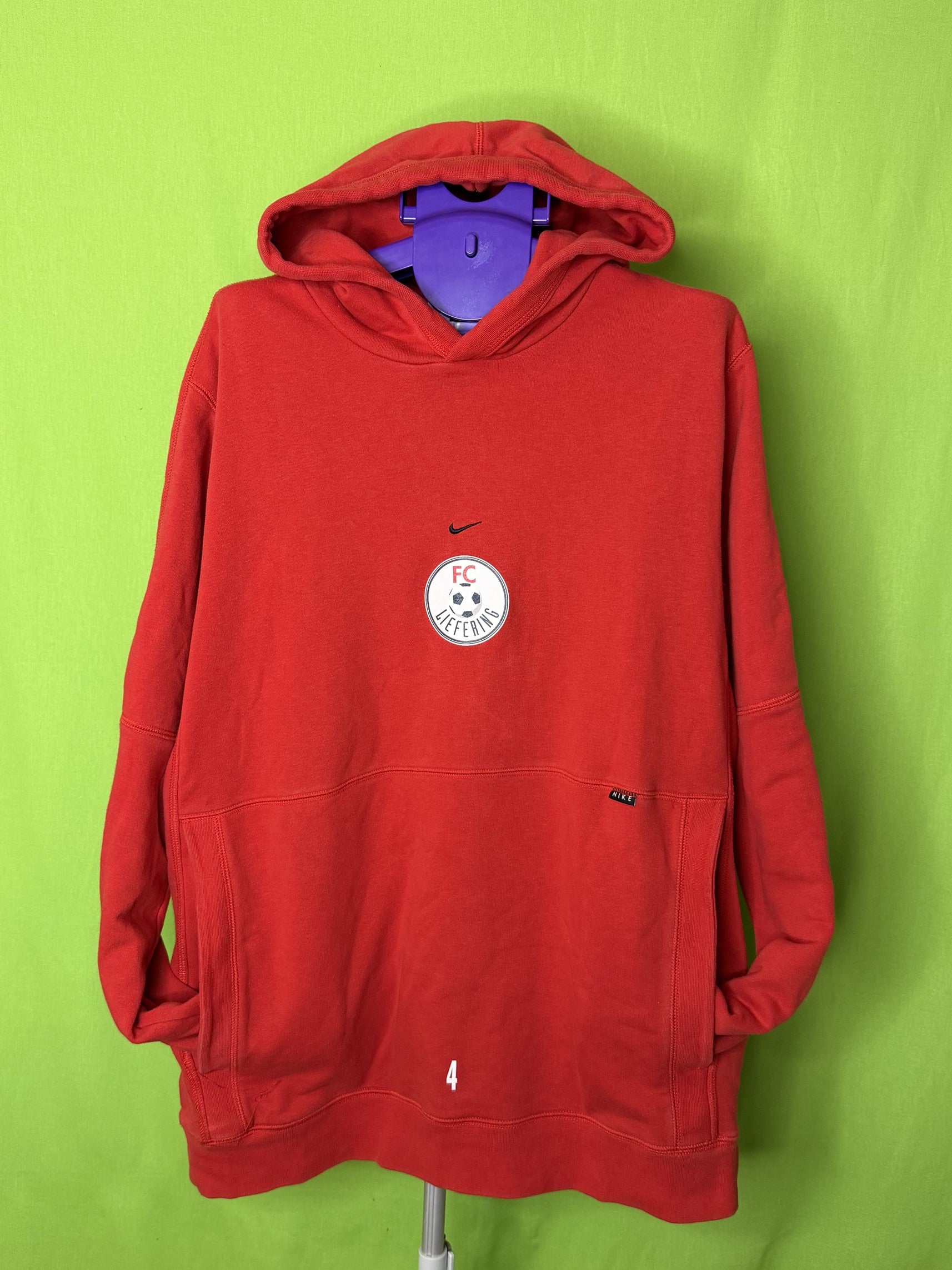 Nike FC Liefering Piros Hoodie