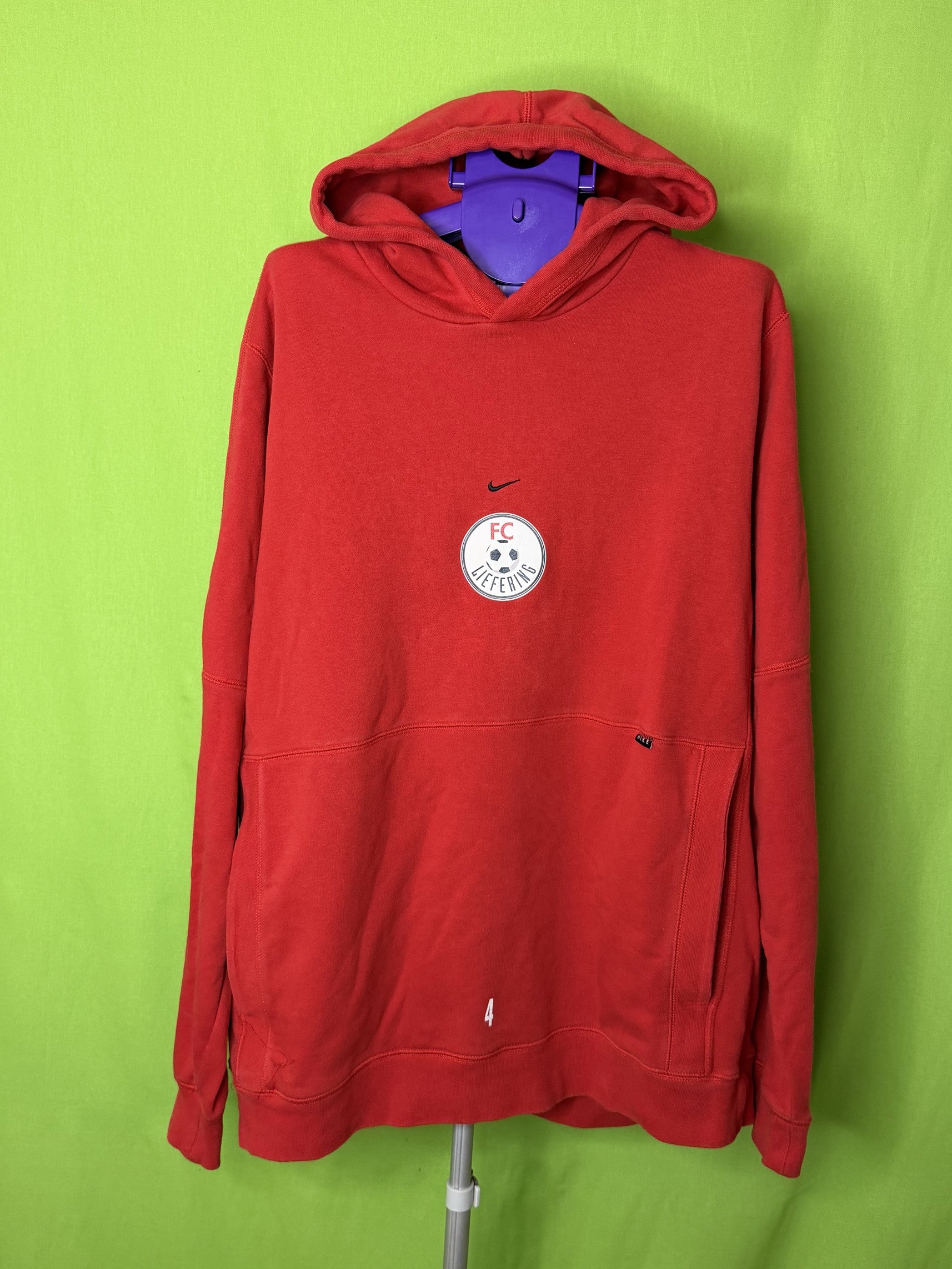 Nike FC Liefering Piros Hoodie