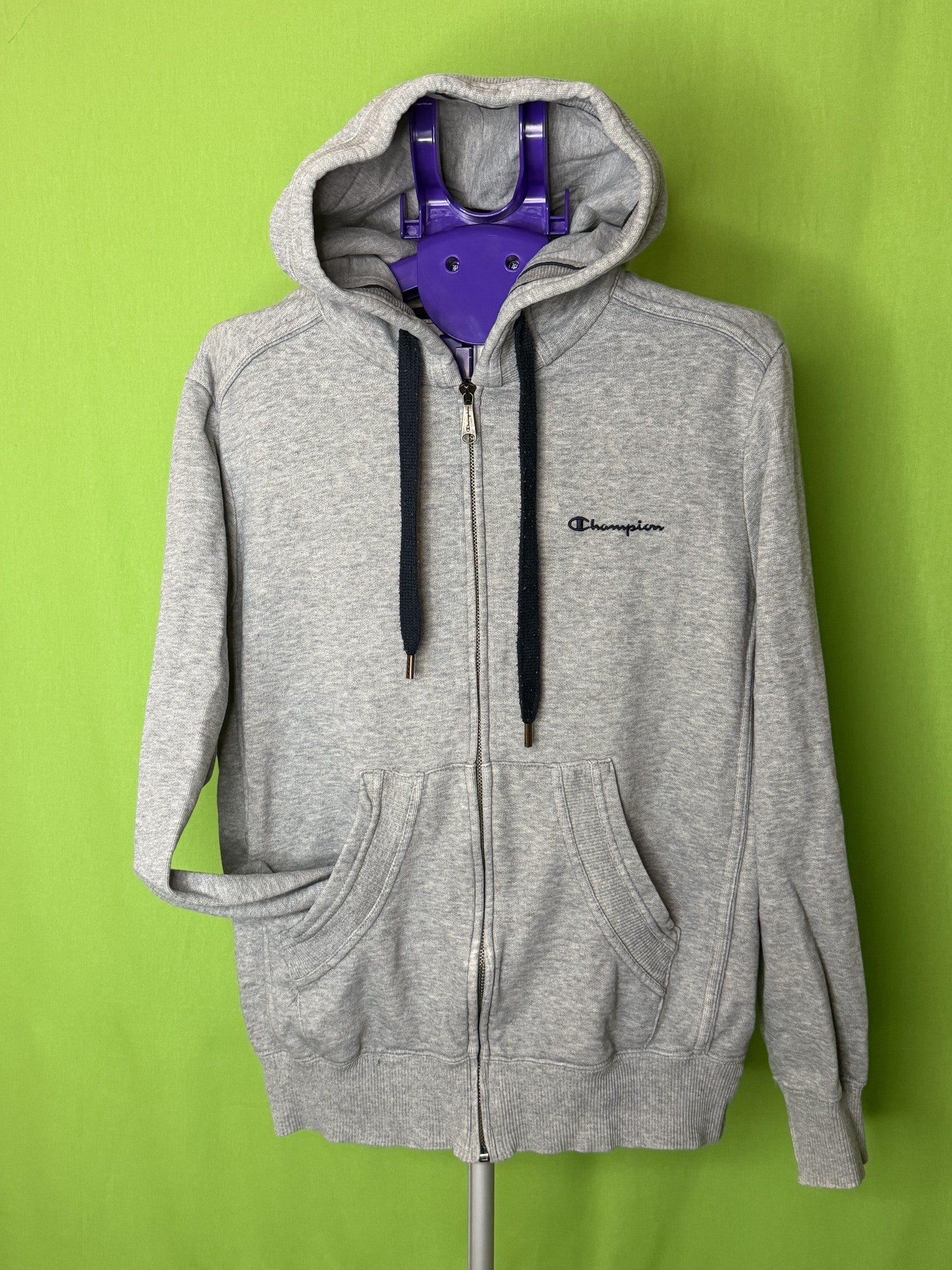 Champion Szürke Zip-Up Hoodie