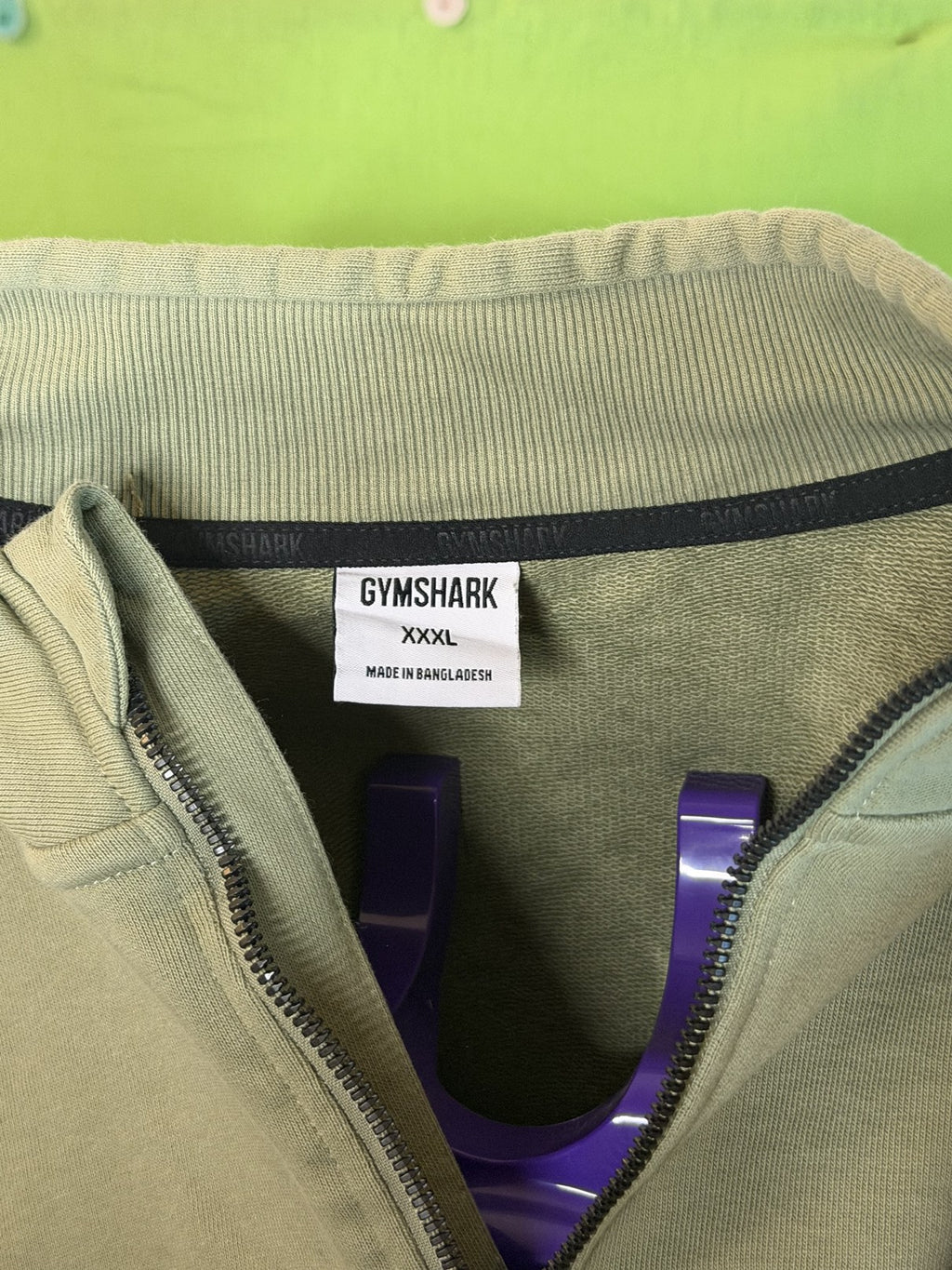 Gymshark 1/4 Zip Pulóver