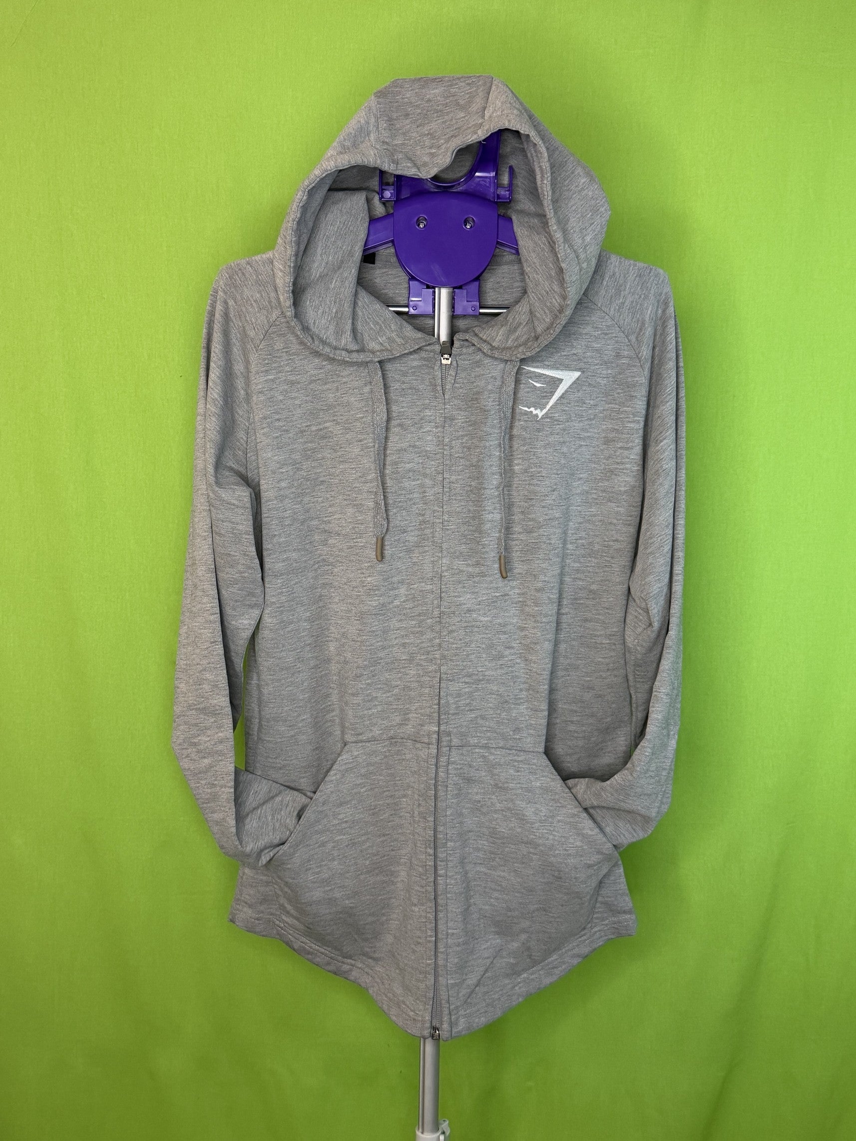 Gymshark Szürke Zip-Up Hoodie