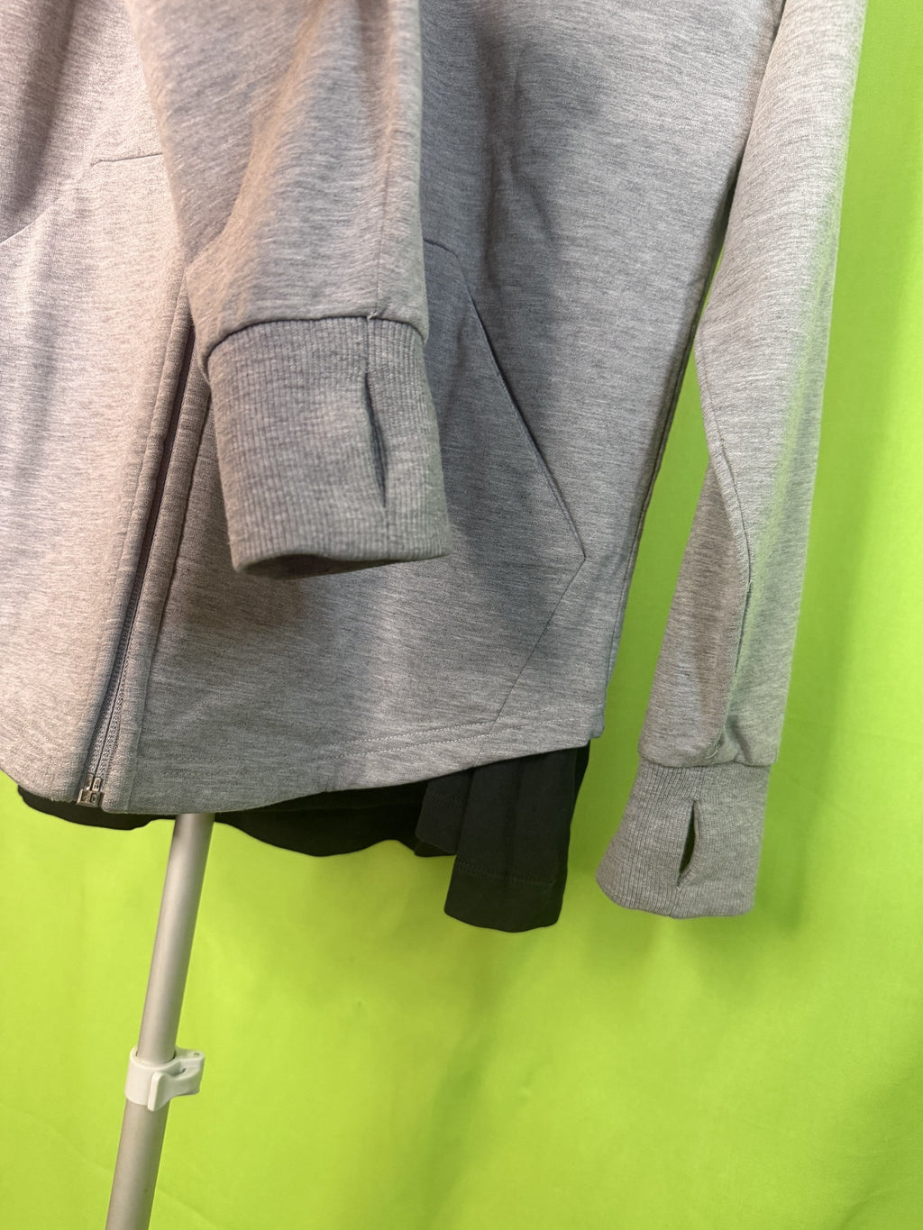 Gymshark Szürke Zip-Up Hoodie