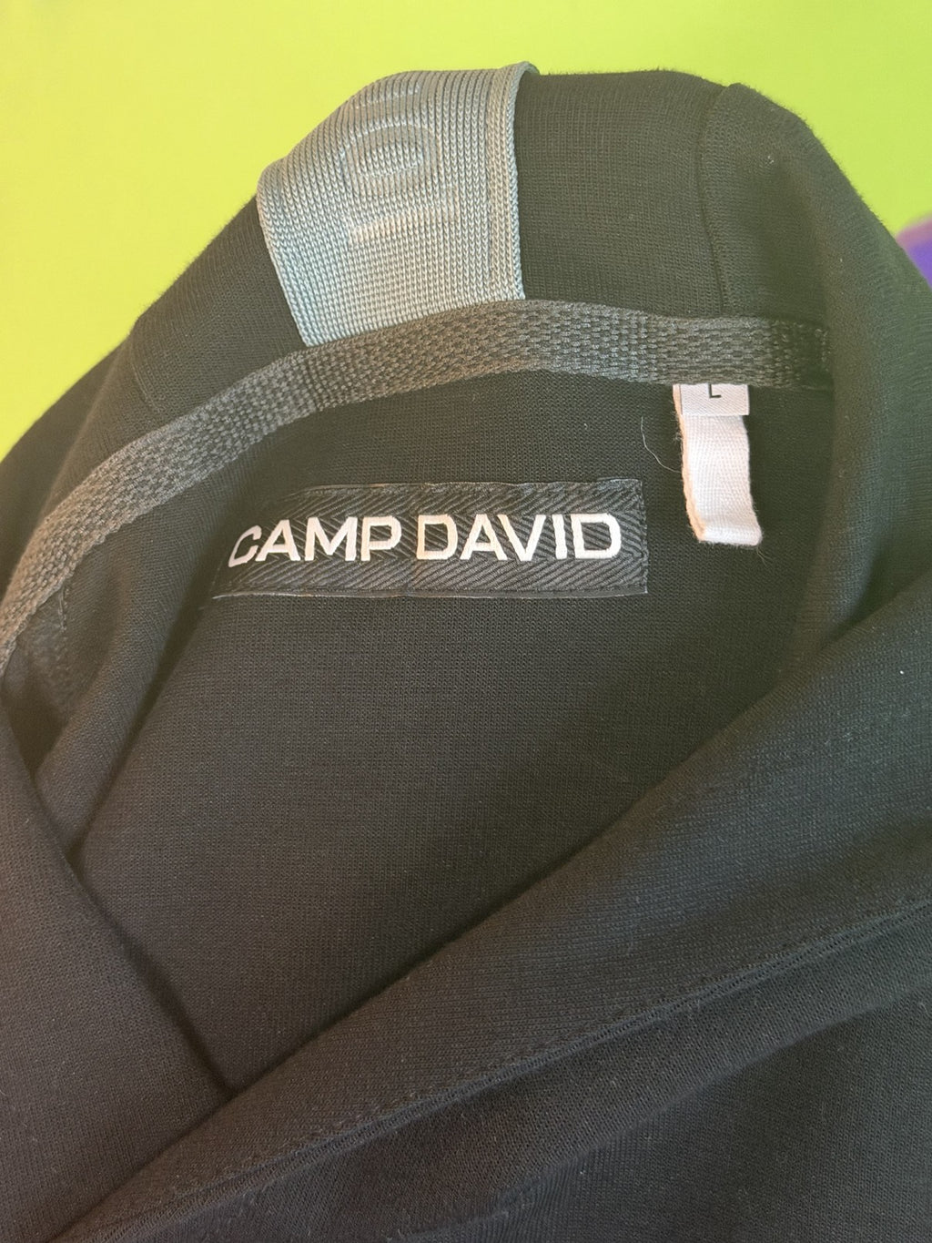 Camp David Sports Club Fekete Hoodie
