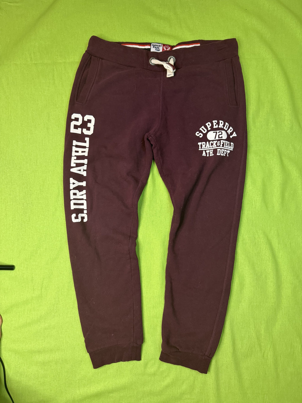 Superdry Track & Field Bordó Jogger