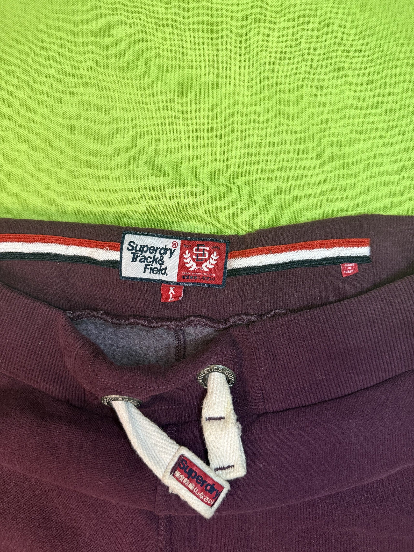 Superdry Track & Field Bordó Jogger