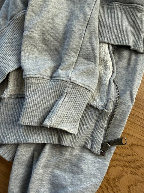 Champion Szürke Zip-Up Hoodie