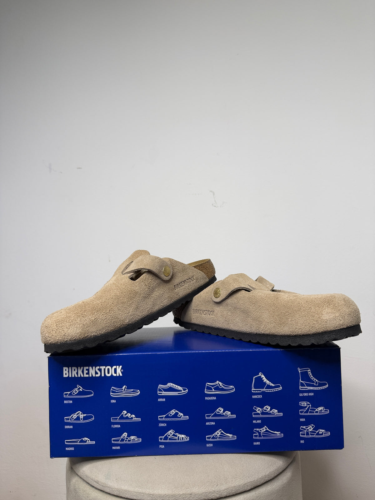 Birkenstock Boston BS klumpa, EU 39, keskeny fazon
