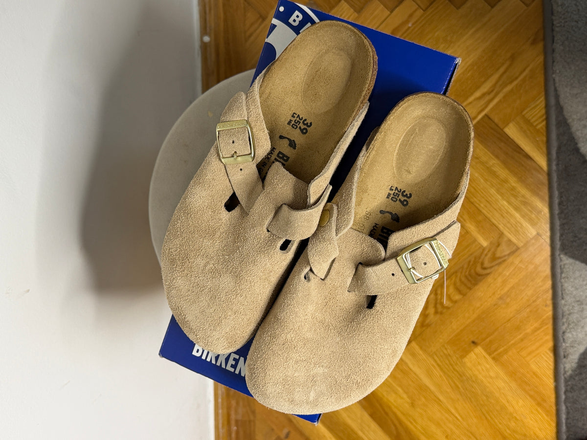 Birkenstock Boston BS klumpa, EU 39, keskeny fazon