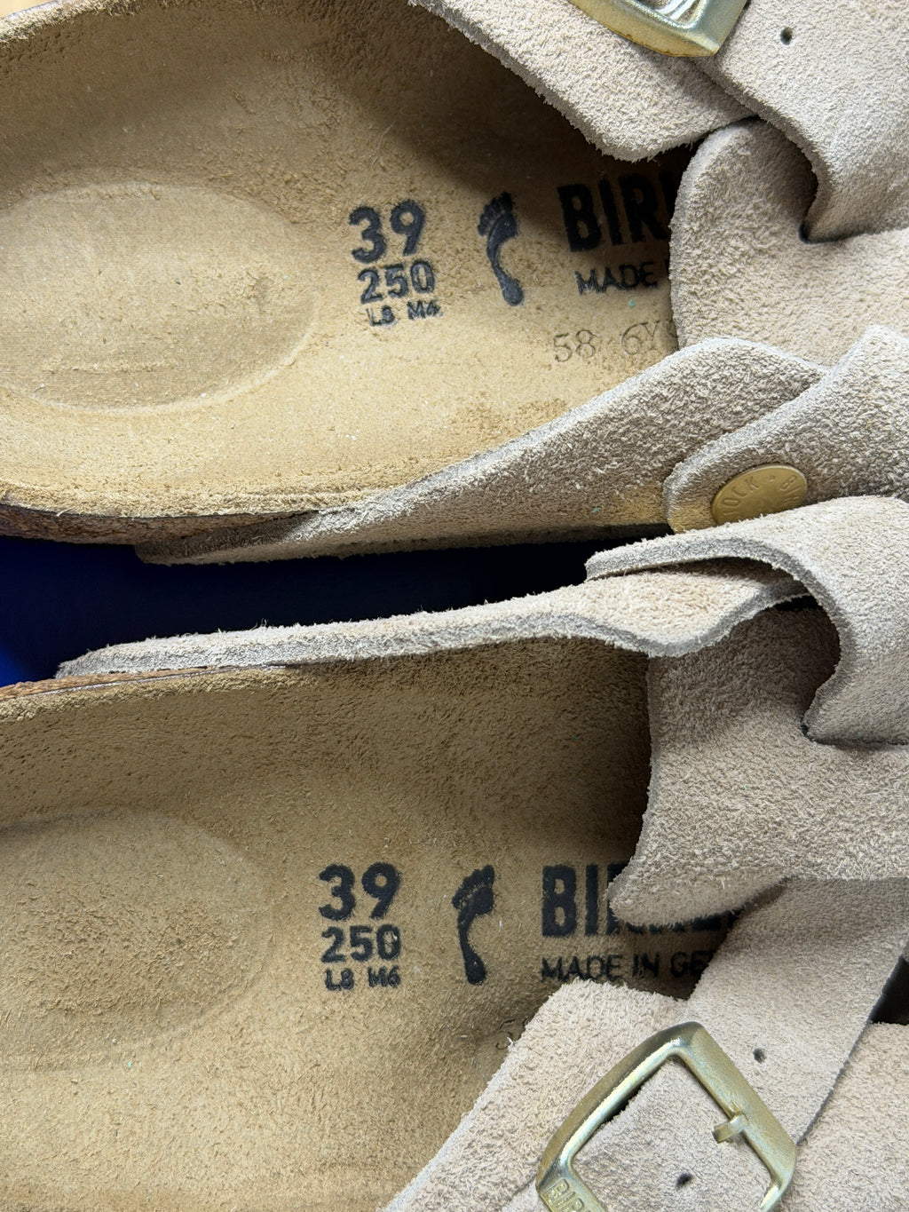 Birkenstock Boston BS klumpa, EU 39, keskeny fazon