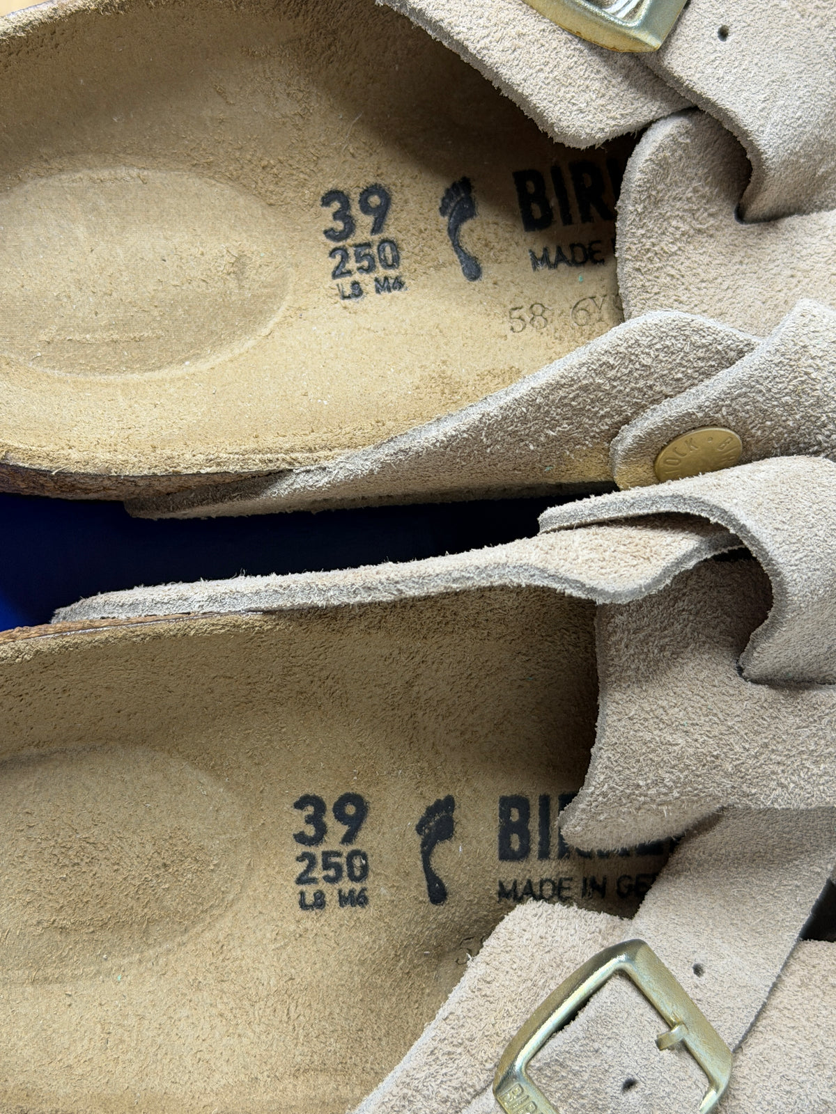 Birkenstock Boston BS klumpa, EU 39, keskeny fazon