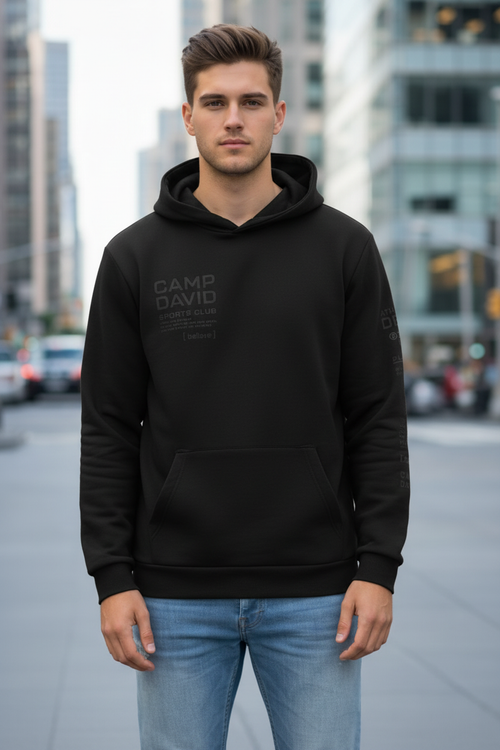Camp David Hoodie – Férfi, Elöl