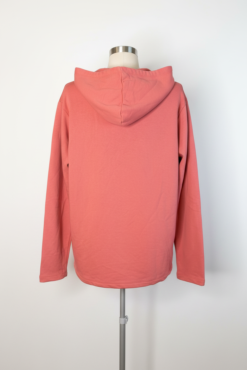 Plus Eighteen Conflict Korall Hoodie – fehér háttér hátul