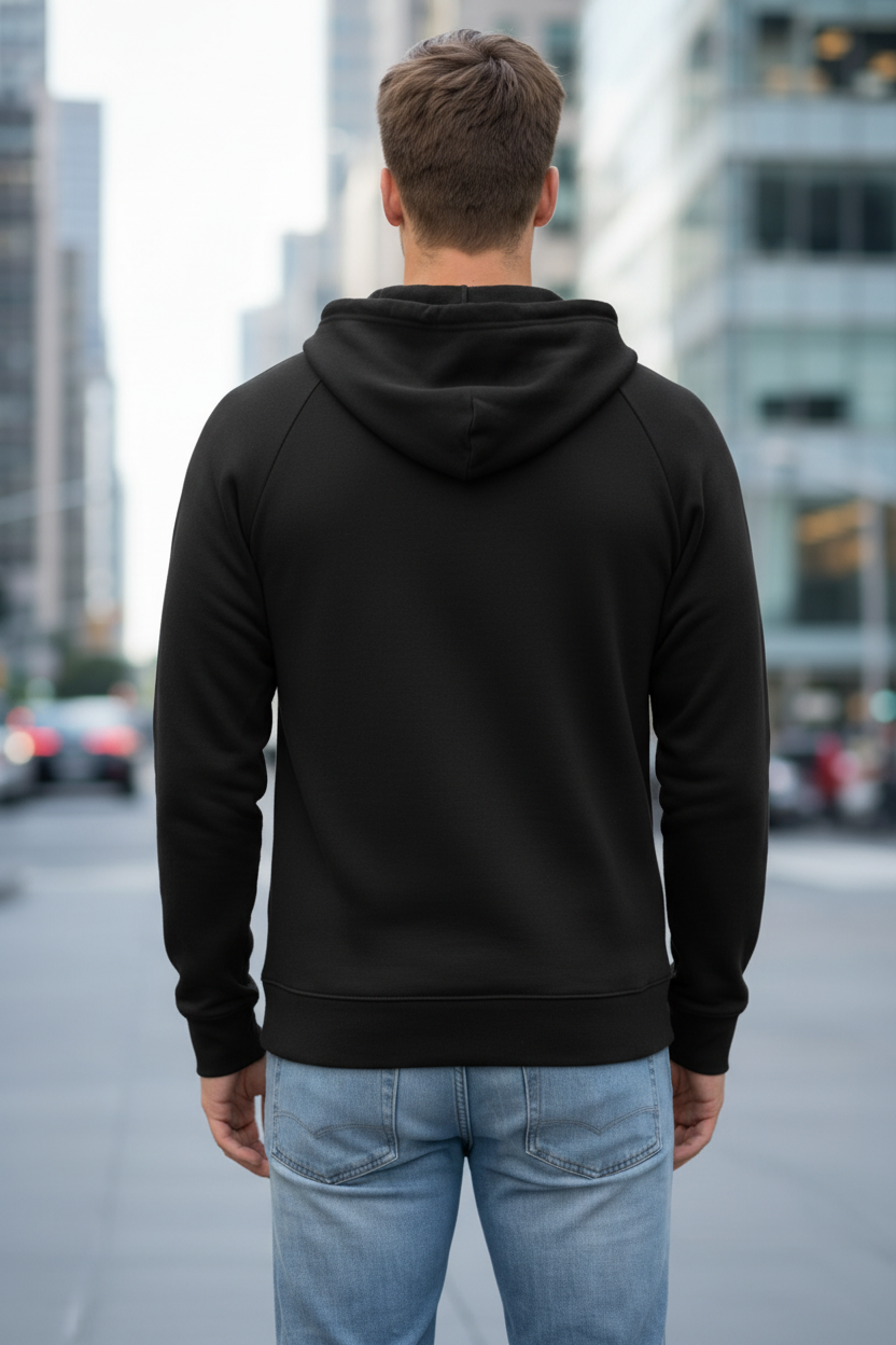 UA Hoodie – Férfi, Hátul