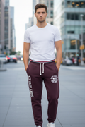 Superdry Track & Field bordó jogger – FÉRFI ELÖL