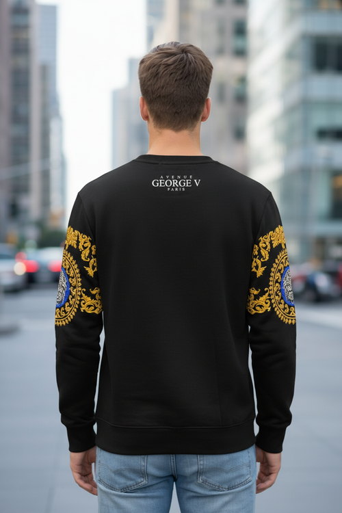 Avenue George V Paris Sweatshirt – férfi hátulnézet