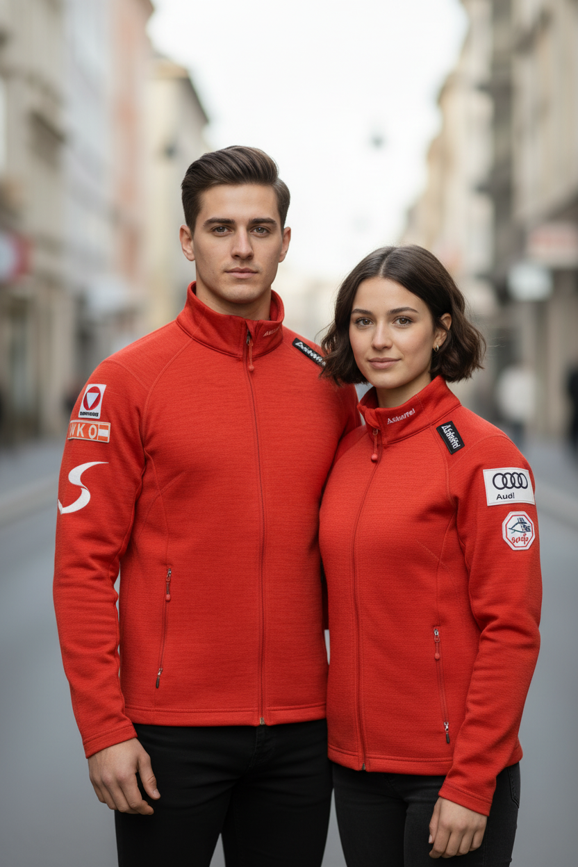 Unisex páros – Schöffel Austria Power Team piros dzseki